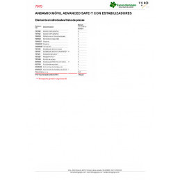 Andamio móvil 7075-04