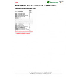 Andamio móvil 7075-07