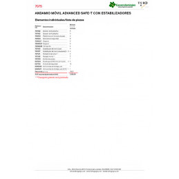 Andamio móvil 7075-09