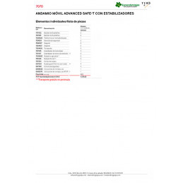 Andamio móvil 7070-04