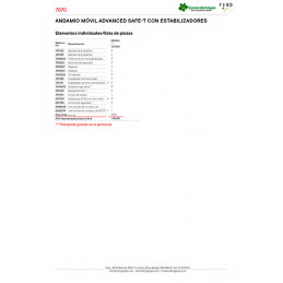 Andamio móvil 7070-05