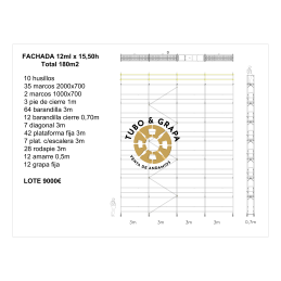 Fachada 180 m2