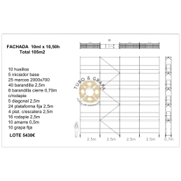 Fachada 105 m2