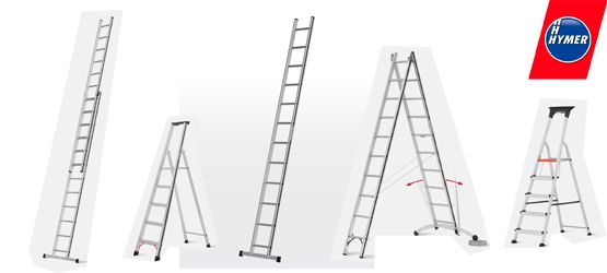 Escaleras de aluminio Hymer